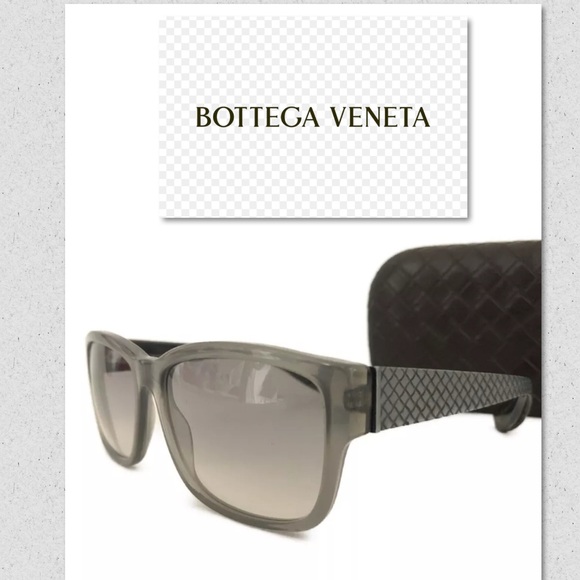 Bottega Veneta Gray Sunglasses - Picture 1 of 9